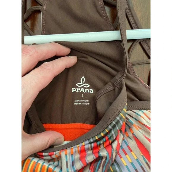 Prana Carmine Desert Aztec Print Ardor Athletic Dress Size L - Picture 11 of 14